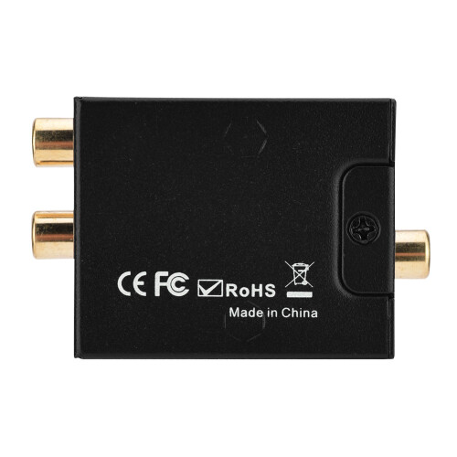 Digital Analog Audio Converter Optical Fiber to Analog Digital Audio Decoding