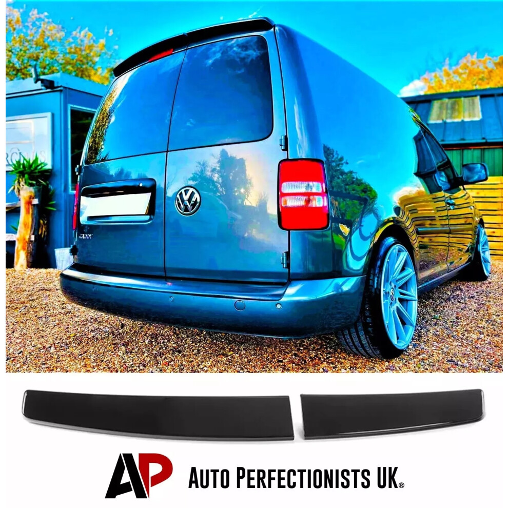 For Vw Caddy & Maxi Van Sportline Rear Twin Barn Door Roof Spoiler 03-20 5061072661730