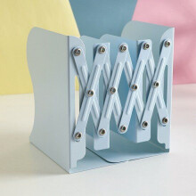 Asdfgh Body and Love Kids Simple Pull Out Book Column Set Metal Book Trailer S Color: Dark Blue