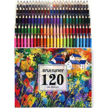 Brutfuner 120-componenten professionele oliepastelset - gangbare typen, vertaald in het Litouws: Brutfuner