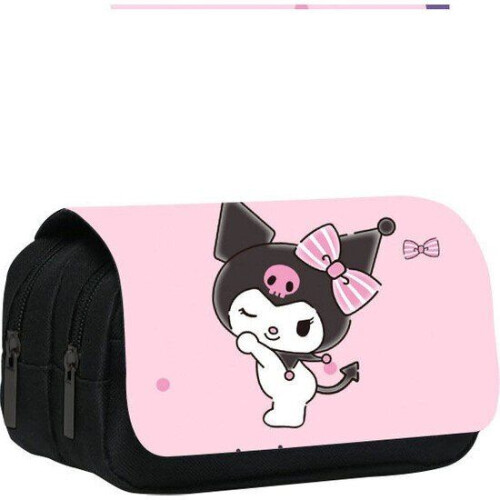Added Kuromi's animation double-edged float type case: Kuromi's attractive environment style, high capacity