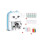 Silk Route draagbare mini-bureauprinter - thermische printer - 5 vellen + 5 rollabels + 3 balken 4