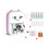 Silk Route Portable Mini Desktop Printer - Thermal printer device - 5 sheets + 5 roll labels + 3 color 3