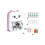 Silk Route Portable Mini Desktop Printer - Thermal printer device - 5 sheets + 5 roll labels + 3 color 2