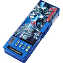 Sinley Transformers Color Pencil Box, translated to Lithuanian from: Sinley Transformers Coloring pencil