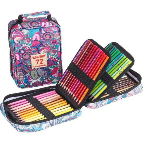Kalour 72 Color Color Pure, Last Work Work Dependency Appointment, Student Art Dependency Set-Mixed 1