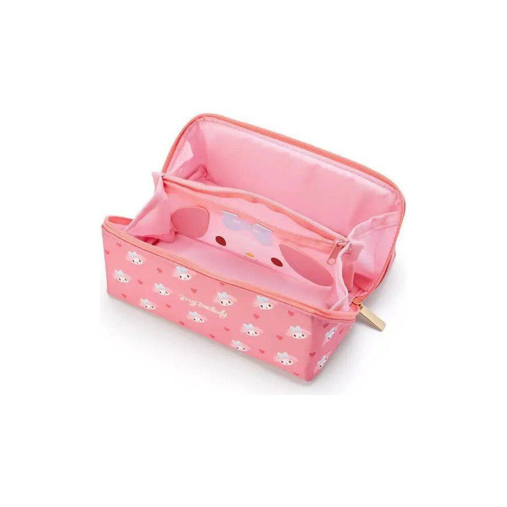 Kilinmoli Sanrio Large Capacity Carving Bodies, Cinnamoroll Melody Kulomi Cosmetic Box O