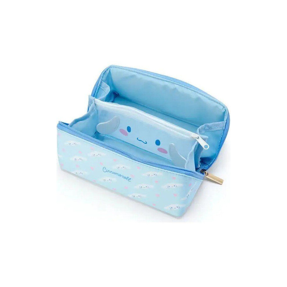 Kilinmoli Sanrio Large Capacity Bag Kawaii Cinnamoroll Melody Kulomi Cosmetic Box O