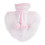 (One Size, Pink) Hot Water Bottle 800ML Heart Shaped Water Bag 2