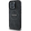 Guess Guess PU Leather 4G Coloured Ring Case for iPhone 16 Pro Black 2