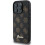 Guess Guess Leather Peony Script Case with MagSafe for iphone 16 Pro 6.3" Black - GUHMP16LPGPYSK 2
