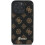Guess Guess Leather Peony Script Case with MagSafe for iphone 16 Pro 6.3" Black - GUHMP16LPGPYSK 3
