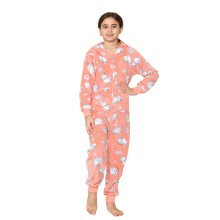 (5-6 Years, Peach) Girls Boys Unicorn Onesie Pyjama Sets Jumpsuit
