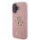 Guess Guess IML Glitter Circle Case with MagSafe for iPhone 16 6.1" Pink 3