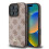 Guess Guess Peony Script Logo Case with MagSafe for iPhone 16 Pro Max 6.9" Brown 1