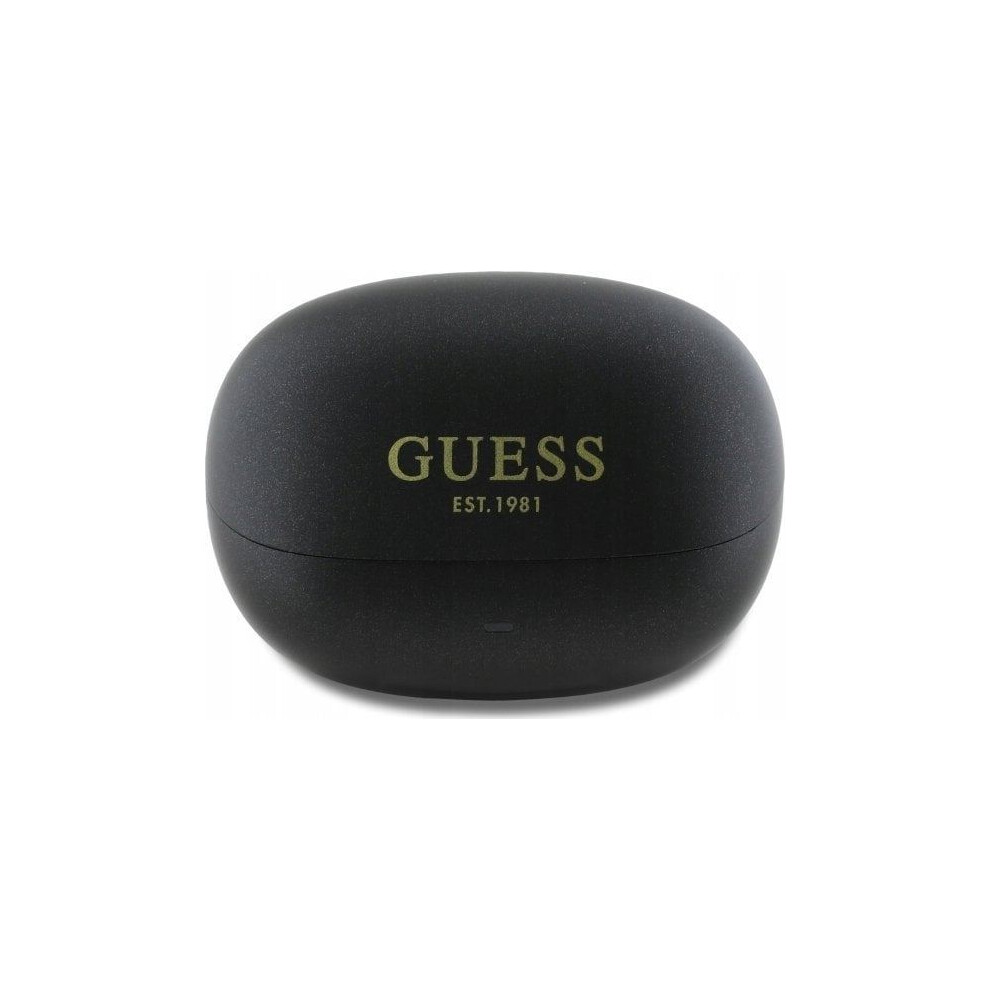 Guess Capsule Anc/Enc Tws Wireless Earbuds With Charging Case - Gutwst88mctgk Black