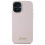 Guess Guess Script Metal Logo & Frame Silicone Case for iPhone 16 6.1" Pink - GUHCP16SSMBSLP 3