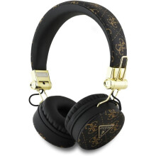 Guess 4G Triangle Round Shape ENC Bluetooth On Ear 3241 Black - GUBH70E4PTMK