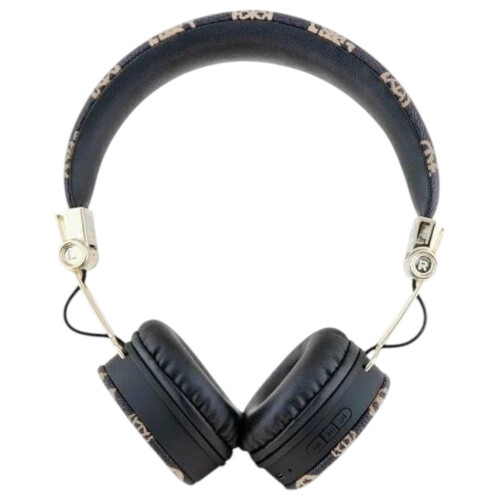Guess Guess 4G Peony Script Round Shape ENC Bluetooth On Ear 3241 Black - GUBH70EPOSMK 2
