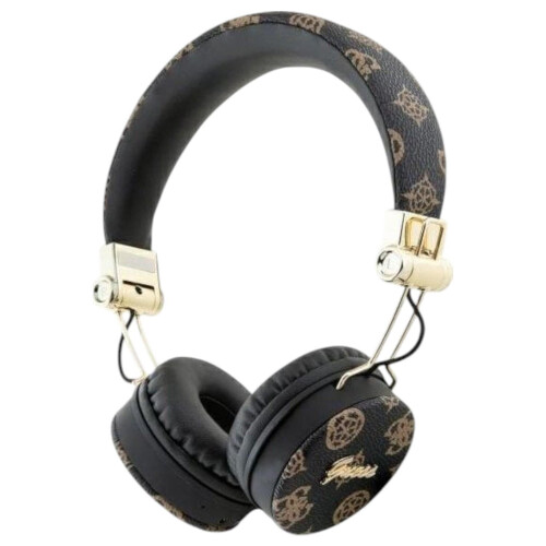 Guess Guess 4G Peony Script Round Shape ENC Bluetooth On Ear 3241 Black - GUBH70EPOSMK 1