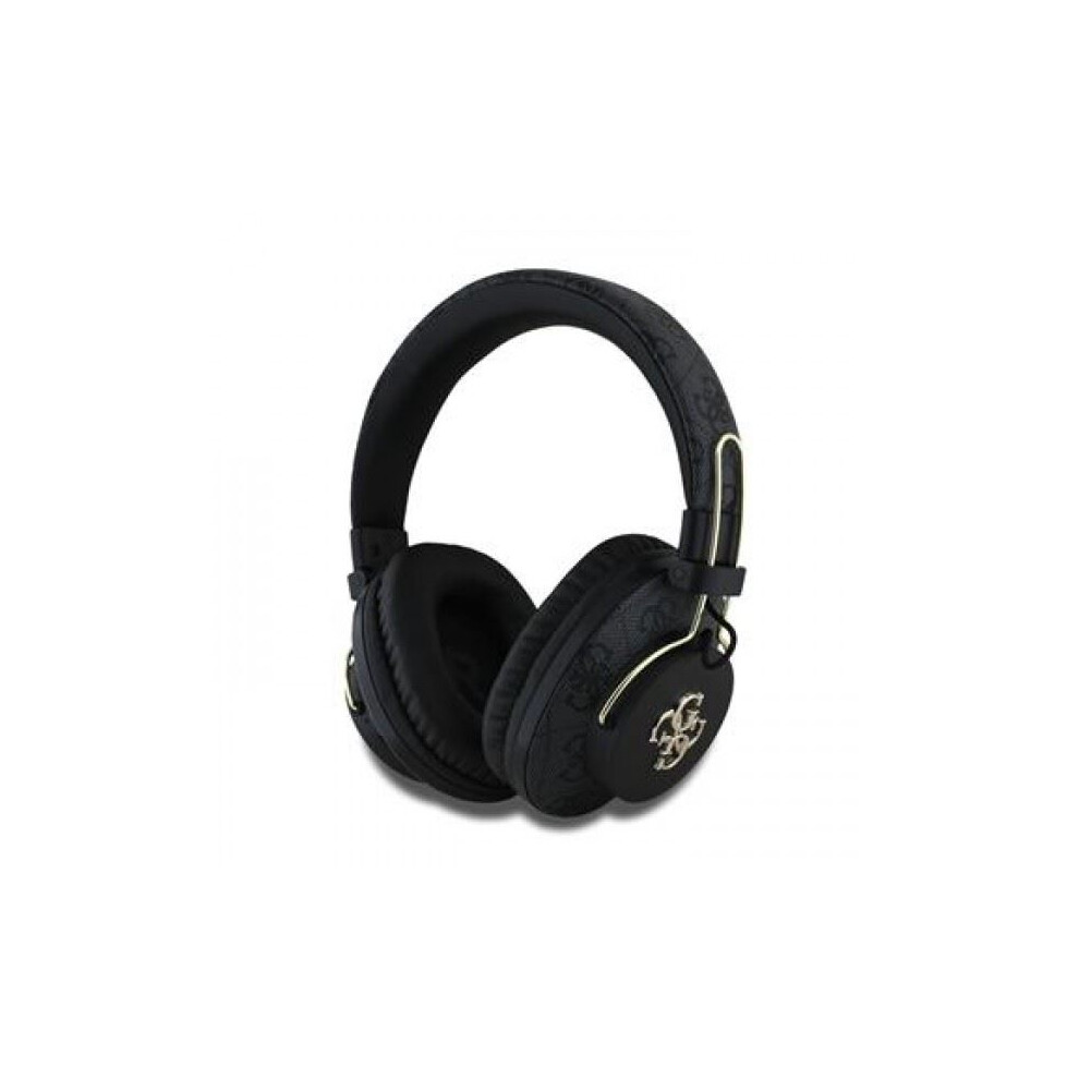 Guess 4G Big Metal Logo Bluetooth On Ear Enc Headphone Black - Gubhs72p4fc4mk