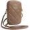 Guess Guess 4G Zip Quilted Universal Phone Pouch with Strap Brown - GUWBZPSQSSGW 3