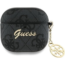 Guess 4G Charm Collection Case for AirPods 4 Black - GUA4G4GSMK