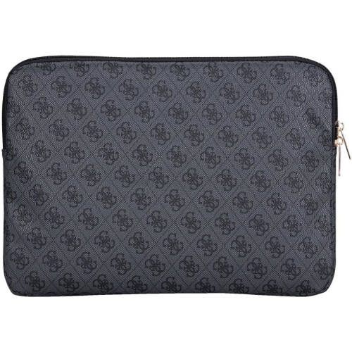 Guess Capa Guess 4G com zíper e logo triangular para laptop 14" (preto) 1