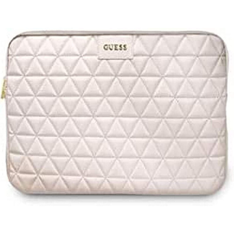 Guess Padded Sleeve For 13 Inch Laptop - Pink