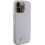 Guess Guess Glitter Glossy Script Hard Case for iphone 15 Pro Max 6.7" Lilac - GUHCP15XPGMCSL 4