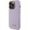 Guess Guess Glitter Glossy Script Hard Case for iphone 15 Pro 6.1" Lilac - GUHCP15LPGMCSL 2