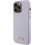 Guess Guess Glitter Glossy Script Hard Case for iphone 15 Pro Max 6.7" Lilac - GUHCP15XPGMCSL 2