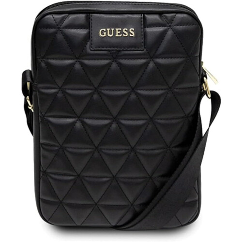 Guess Guess Torba 10" Quilted Tablet Bag Black - GUTB10QLBK