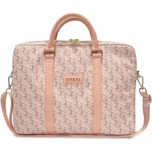 Guess Gcube Stripes Bag for 16" Laptop Pink - GUCB15HGCFSEP