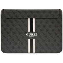 Guess 4G Printed Stripes Laptop Sleeve for 16" MacBook Black - GUCS16P4RPSK