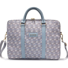 Guess Gcube Stripes Bag for 16" Laptop Blue - GUCB15HGCFSEB