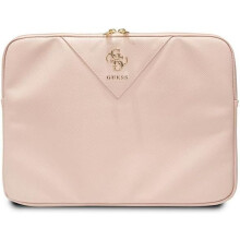 Guess Triangle 4G Laptop Sleeve for 14" MacBook Pink - GUCS14ZPGSTEGP