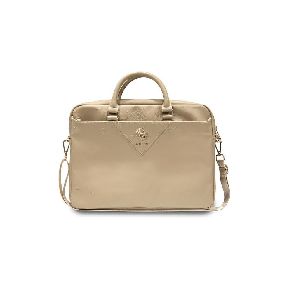 Guess Triangle 4G Bag For 16" Laptop Gold - Gucb15zpgstegd