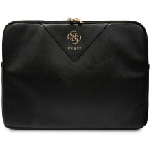 Guess Triangle 4G Laptop Sleeve for 16" MacBook Black - GUCS16ZPGSTEGK