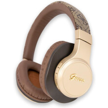Guess 4G Script On Ear Wireless 3241 Brown - GUBH604GEMW