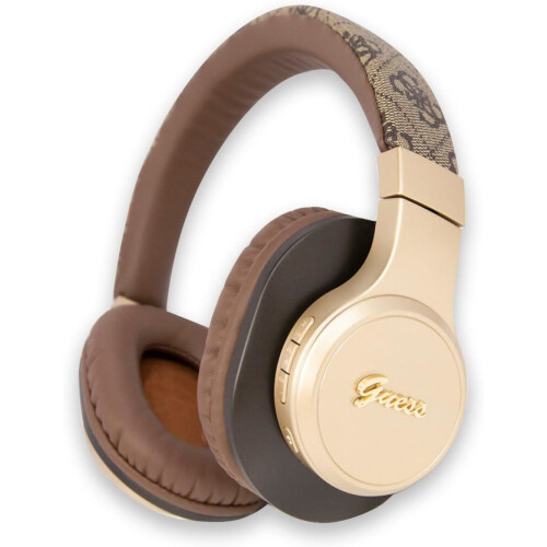 Guess Guess 4G Script On Ear Wireless 3241 Brown - GUBH604GEMW