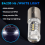 80W BA20D H6 witte 16 LED koplamp voor motorfiets/bromfiets/ATV 6