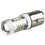 80W BA20D H6 witte 16 LED koplamp voor motorfiets/bromfiets/ATV 2