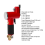 Pneumatic Air ToolsDiameter Track Finger Sander Polishing Machine 7