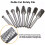8PCS Carbide Burr Set 1/4Inch Shank Grinder Bits, for Polishing 6