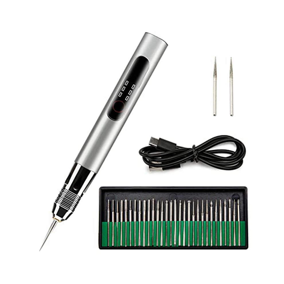 Electric Engraving Pen,Usb Rechargeable Mini Grinding Pen A 4852820980248