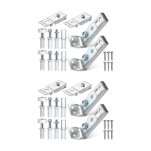 4 Pcs Bifold Door Hinge Hardware Repair Closet Pocket Set