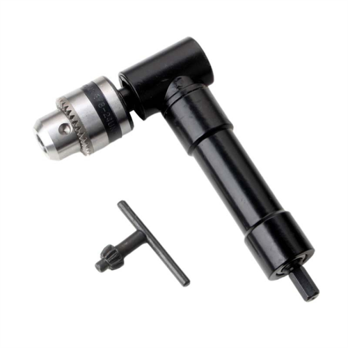Right-Angle Electric Drill Three-Claw Chuck Corner Device with Key 1