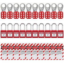 Ckout Tagout Locks Kit, Lockout Tag SafetyPadlocks Set, Lockout Hasps voor Elektriciteitsstation