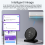 Tuya WIFI USB Rechargeable Temperature and Humidity Home Baby's Room 3